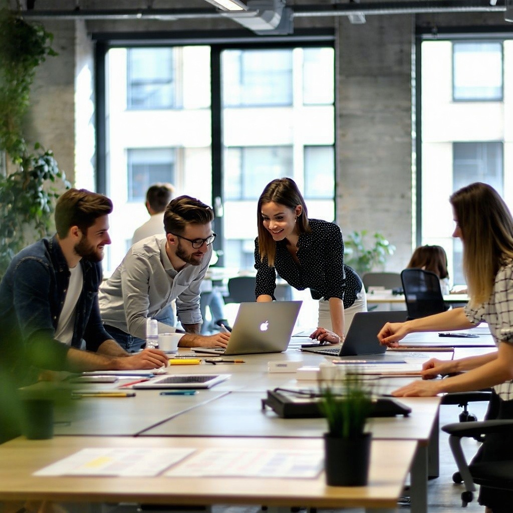people working together in an office-1
